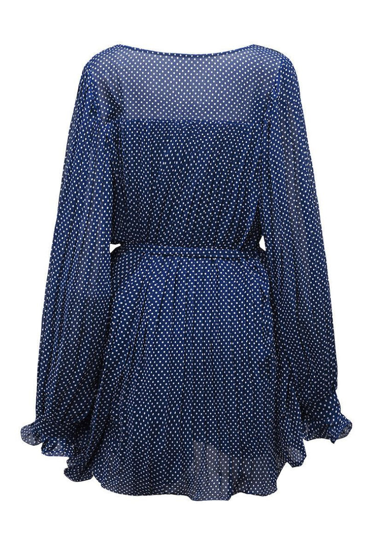 ARIELLA – Elegant Long Sleeve Chiffon Dress