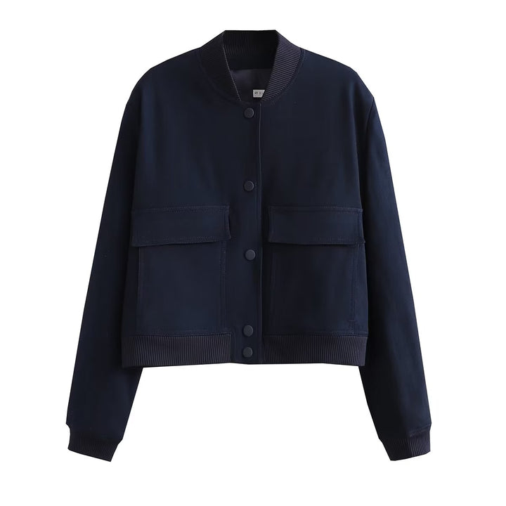 Livia – Cropped Streetstyle Bomber Jacket