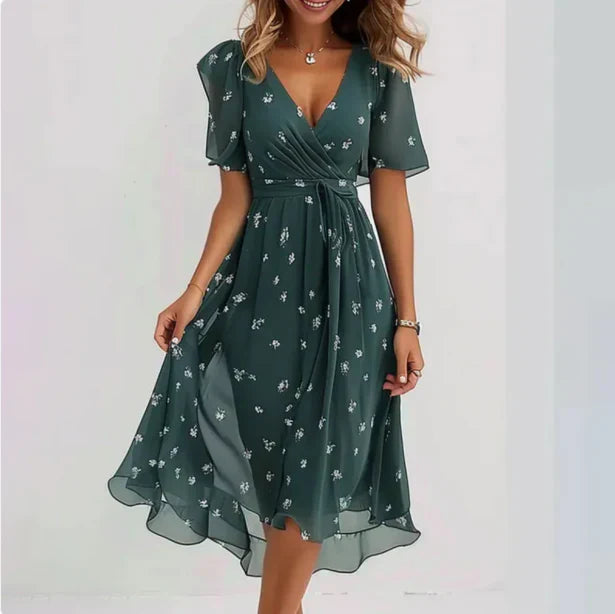 LAYLA – Floral Flowy Midi Dress